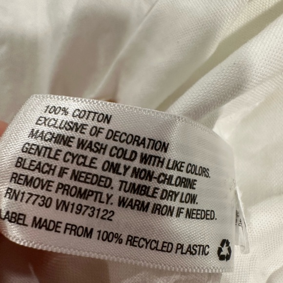 Women’s white button up shirt XS Universal Thread 100% cotton - Picture 14 of 14